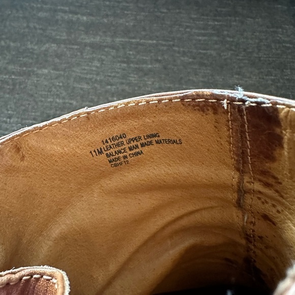 Brown leather upper lining size 11M ankle boots by Sofft in excellent used cond - Picture 3 of 7